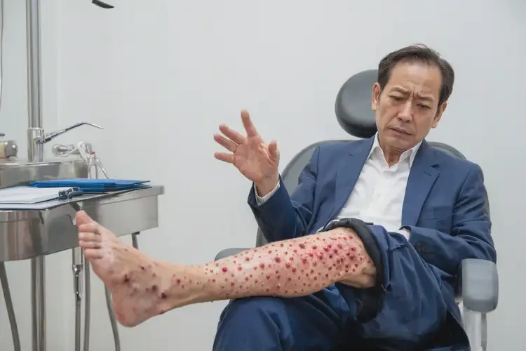 男人小腿經(jīng)常起濕疹可不可以徹底自愈(圖3)