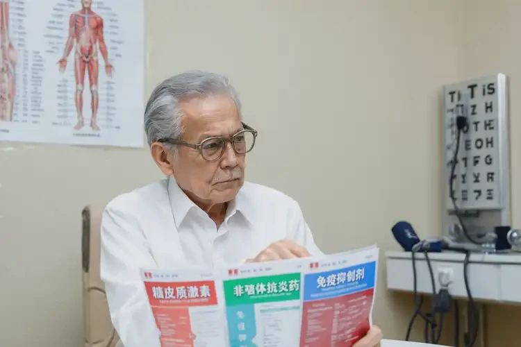 老年人臉上出現(xiàn)濕疹能徹底自愈嗎(圖1)