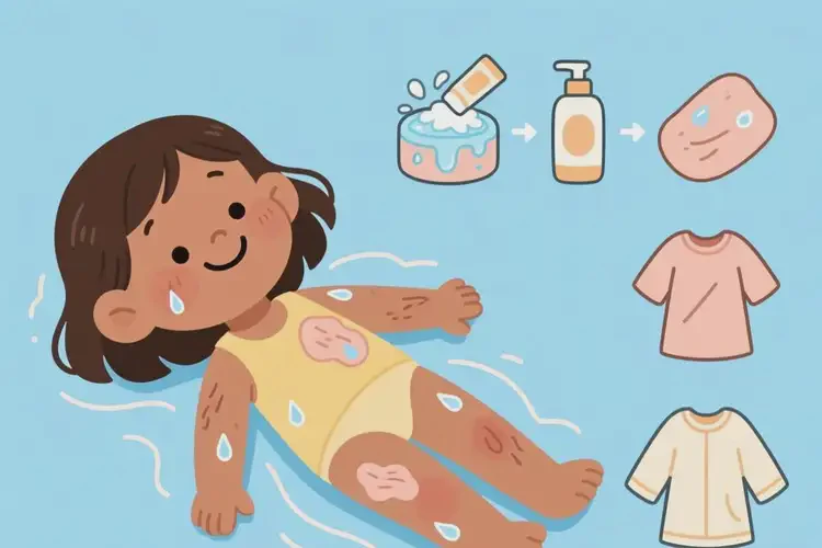 少兒全身出濕疹能靠自己自愈嗎(圖3)