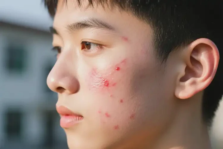 青少年面部有濕疹可不可以徹底自愈(圖2)