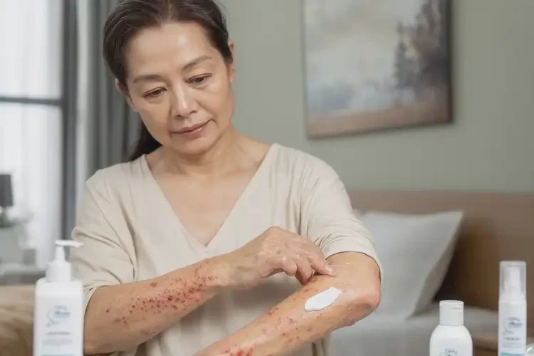 女生手臂容易長(zhǎng)濕疹能靠自己自愈嗎(圖2)