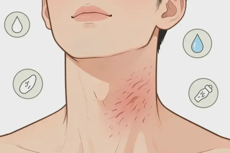 男人脖子上容易長濕疹能徹底自愈嗎(圖1)