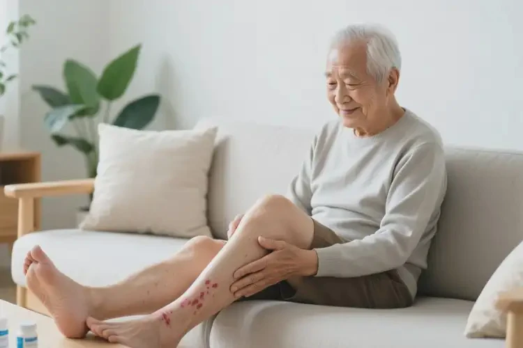 高齡老人小腿有濕疹可不可以徹底自愈(圖4)