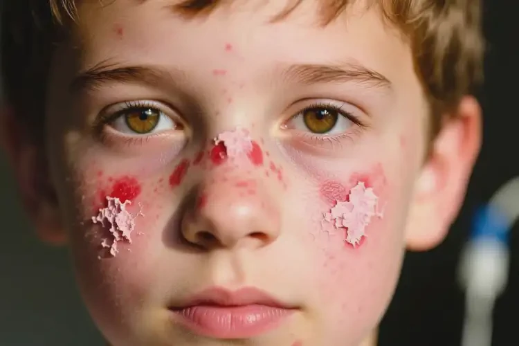 青少年面部有濕疹可不可以徹底自愈(圖3)