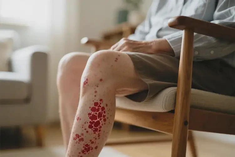 老年人小腿上長(zhǎng)濕疹能靠自己自愈嗎(圖4)