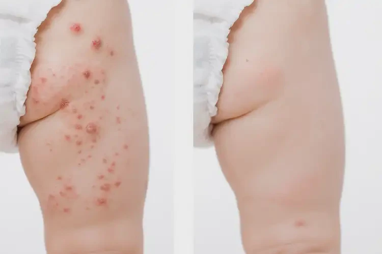 小兒屁股經(jīng)常起濕疹能夠徹底治愈嗎(圖2)