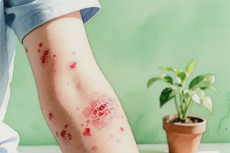 中學(xué)生手臂上經(jīng)常起濕疹可不可以徹底自愈(圖4)