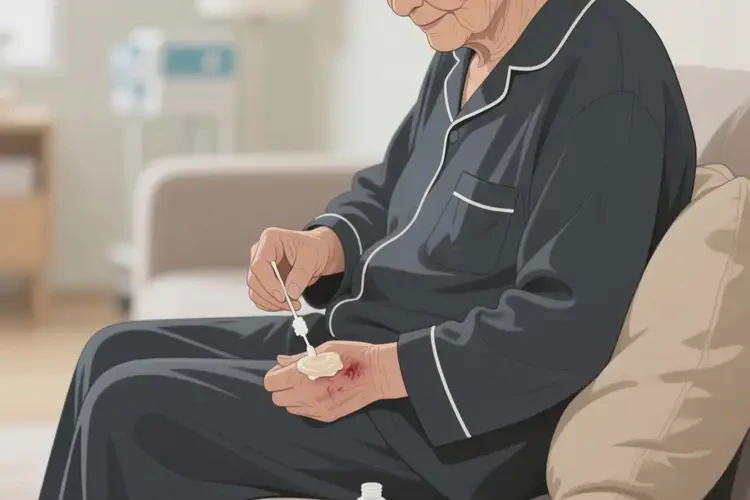 高齡老人屁股偶爾長濕疹不管它會自己自愈嗎(圖1)