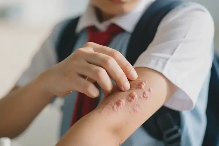 中學(xué)生身上出濕疹不管它會自己痊愈嗎(圖4)