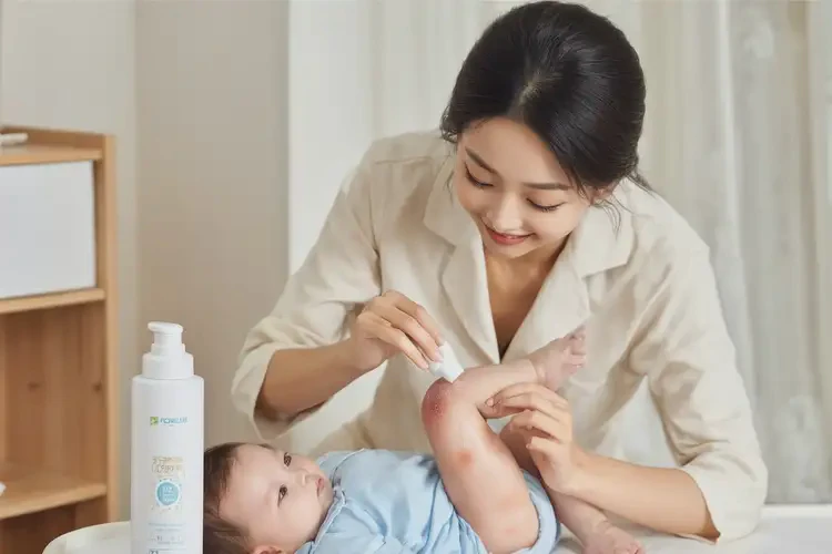 嬰幼兒小腿出現(xiàn)濕疹能徹底自愈嗎(圖2)