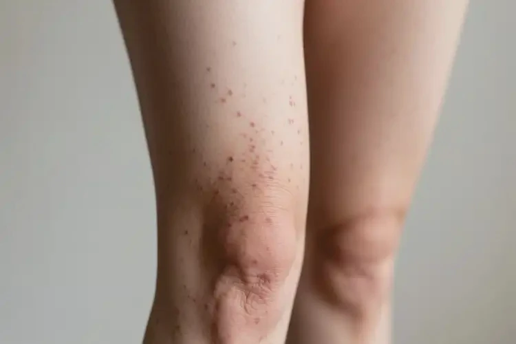 女人大腿上經(jīng)常長濕疹不管它會自己痊愈嗎(圖4)