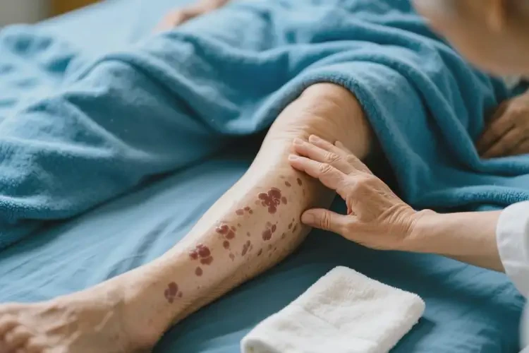 老年人身上有湿疹不管它会自己好吗(图2)