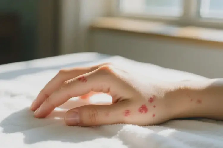 女性手上偶爾長濕疹能夠徹底治愈嗎(圖4)