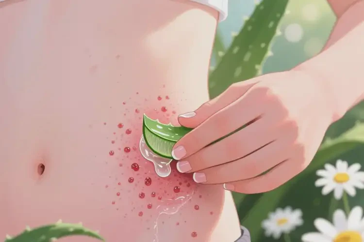 青少年肚子容易長(zhǎng)濕疹不管它會(huì)自己痊愈嗎(圖3)