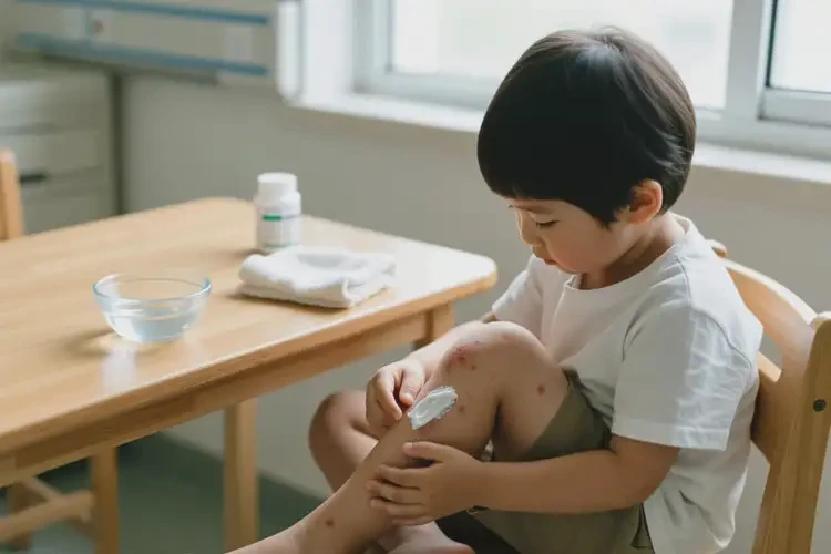 孩子小腿經(jīng)常起濕疹不管它會自己好嗎(圖1)