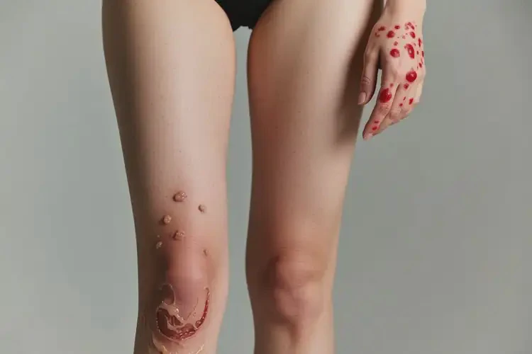 女性全身經(jīng)常起濕疹可以徹底自愈嗎(圖1)