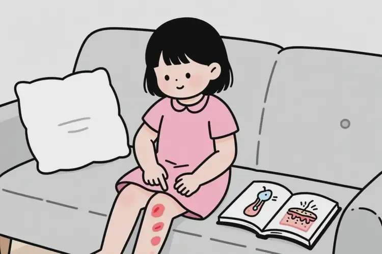 小兒四肢容易長濕疹能靠自己自愈嗎(圖1)