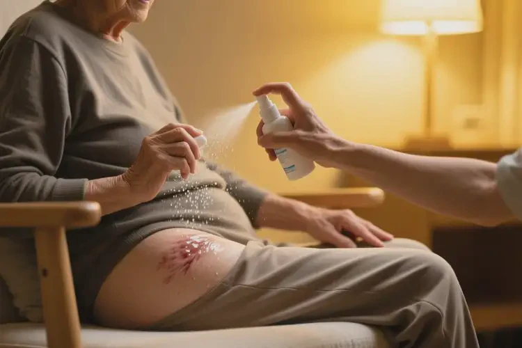 高齡老人屁股偶爾長濕疹不管它會自己自愈嗎(圖2)