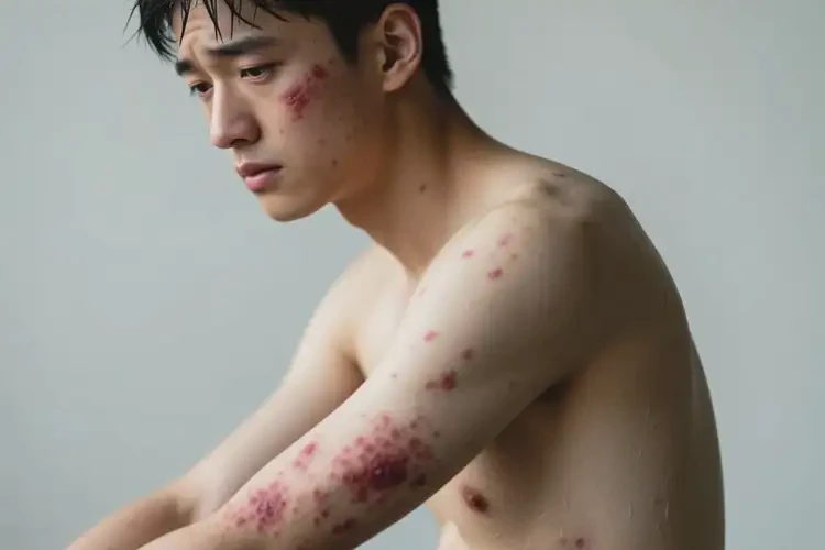 男生全身經(jīng)常長濕疹能徹底自愈嗎(圖4)