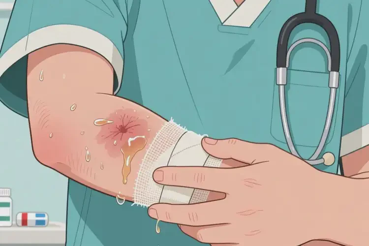 青少年手臂容易長濕疹能夠徹底治愈嗎(圖1)