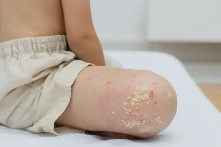 孩子肛周起濕疹可以徹底自愈嗎(圖1)