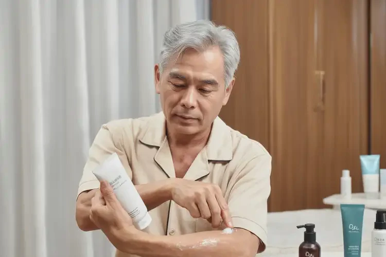 老年人屁股上起濕疹不管它會(huì)自己痊愈嗎(圖2)