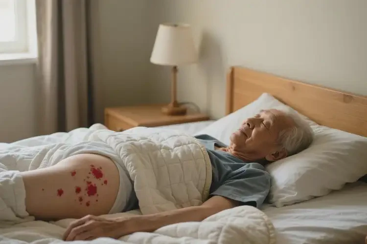 老人屁股上偶爾起濕疹不管它會自己自愈嗎(圖1)