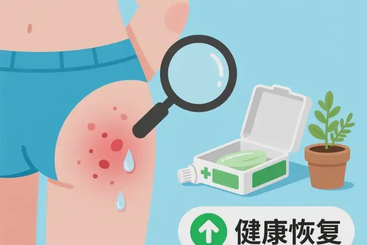 女人屁股出濕疹可不可以徹底自愈(圖2)