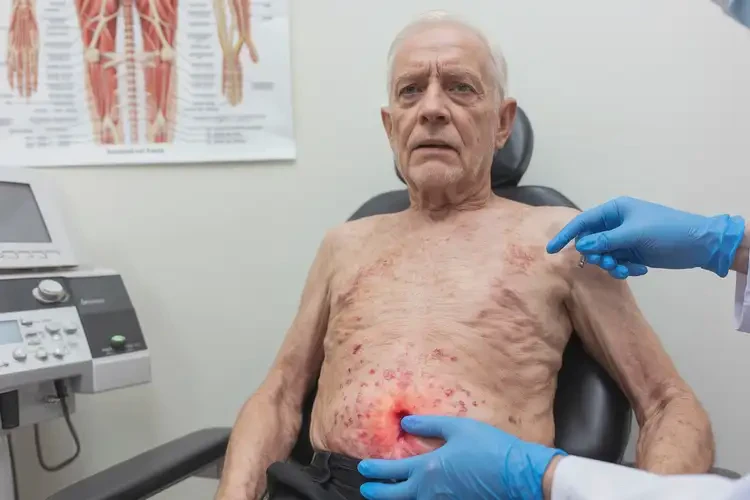 老年人肛周出濕疹不管它會(huì)自己自愈嗎(圖4)