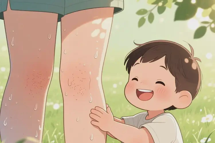 孩子大腿上經(jīng)常起濕疹可不可以徹底自愈(圖3)