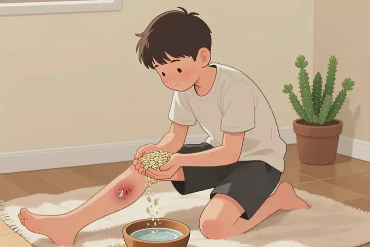 青少年小腿上出濕疹能夠徹底治愈嗎(圖2)