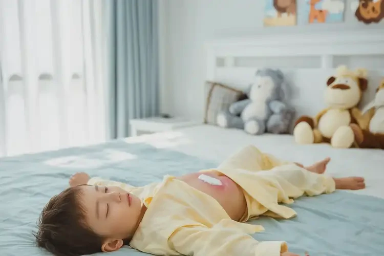 少兒肚子上容易長濕疹不管它會自己自愈嗎(圖2)