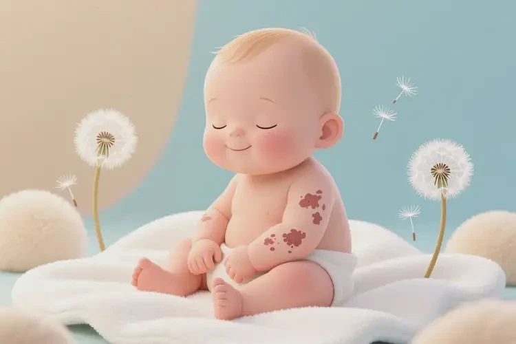 嬰兒身上經(jīng)常長濕疹不管它會自己好嗎(圖3)