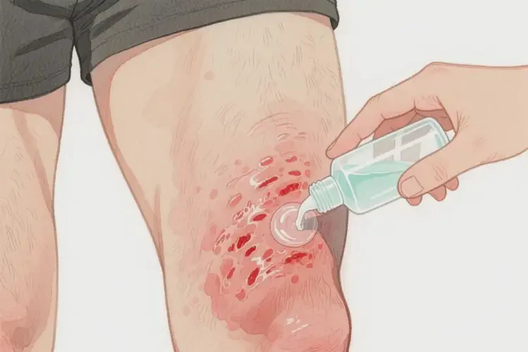 男性大腿上经常起湿疹能够彻底治愈吗(图3)