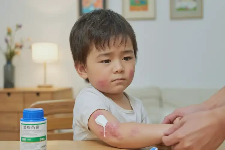 小學(xué)生手臂起濕疹能夠徹底治愈嗎(圖3)
