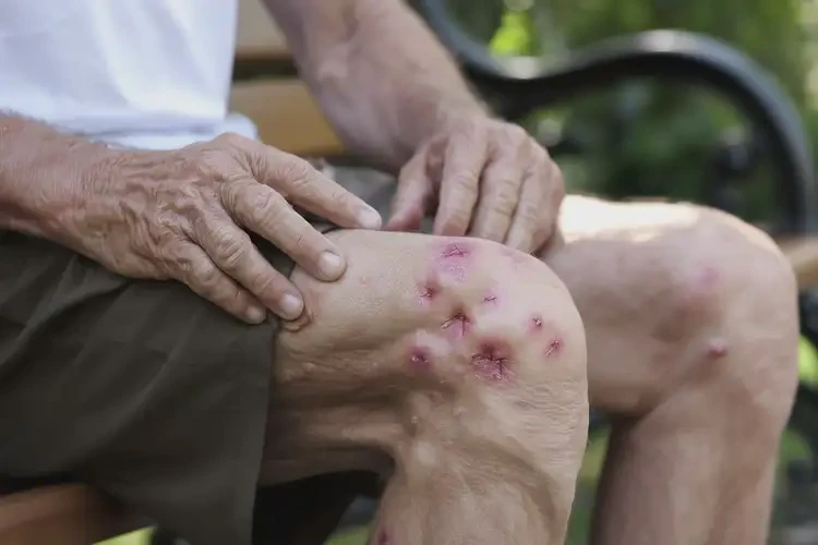老年人大腿上偶爾長濕疹可以徹底自愈嗎(圖4)