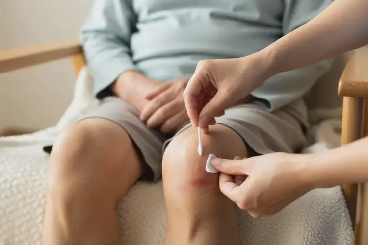 高齡老人大腿上經(jīng)常起濕疹能夠徹底治愈嗎(圖3)