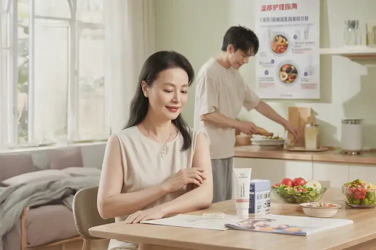 男生臉上有濕疹能徹底自愈嗎(圖1)