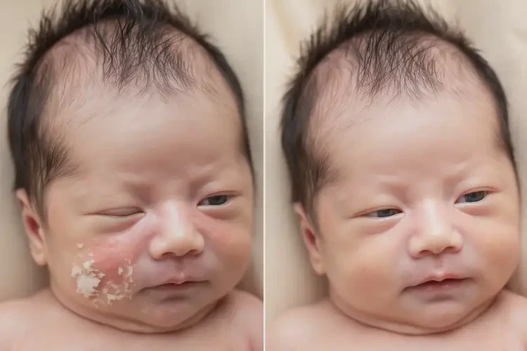 新生兒四肢經(jīng)常長濕疹可不可以徹底自愈(圖2)