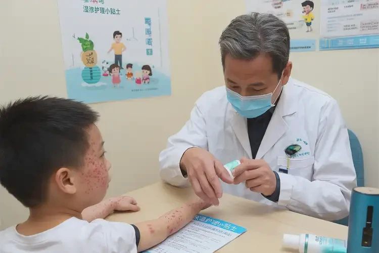 少兒身上有濕疹能靠自己自愈嗎(圖2)