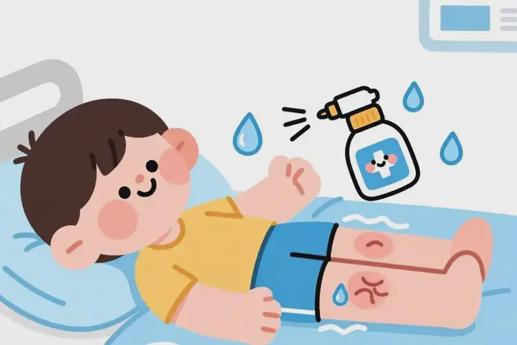 少兒大腿上起濕疹能徹底自愈嗎(圖3)