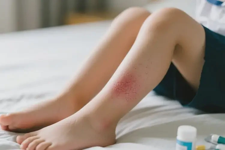 小學(xué)生小腿偶爾長(zhǎng)濕疹能靠自己自愈嗎(圖4)