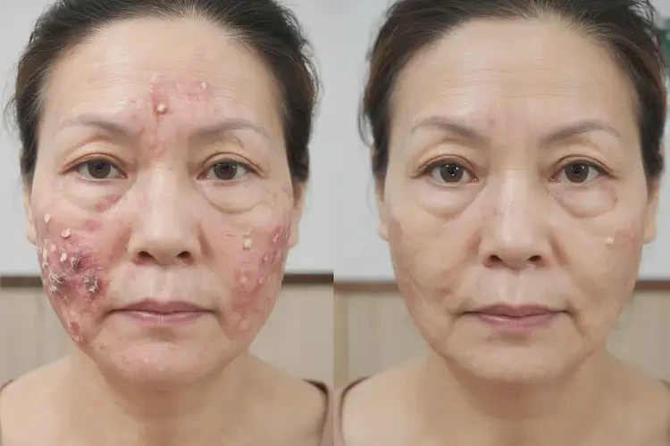 女生脸上经常长湿疹可不可以彻底自愈(图3)