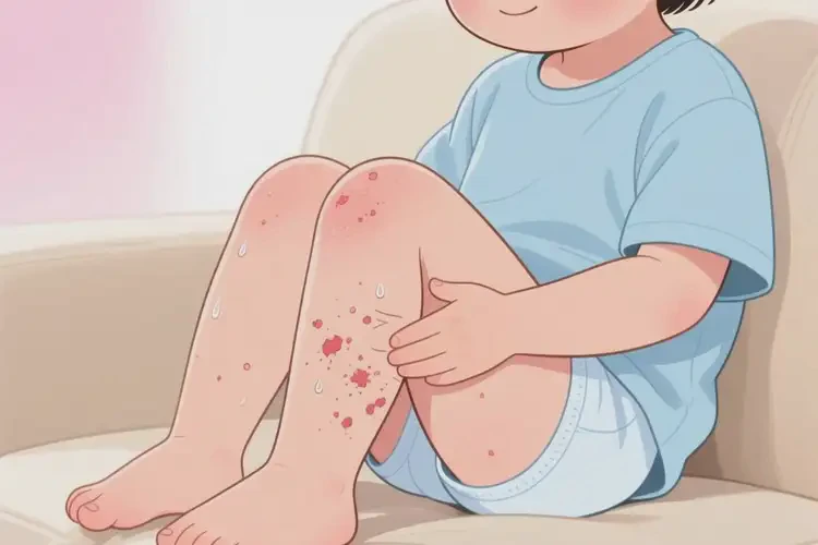 兒童大腿容易長(zhǎng)濕疹能靠自己自愈嗎(圖3)