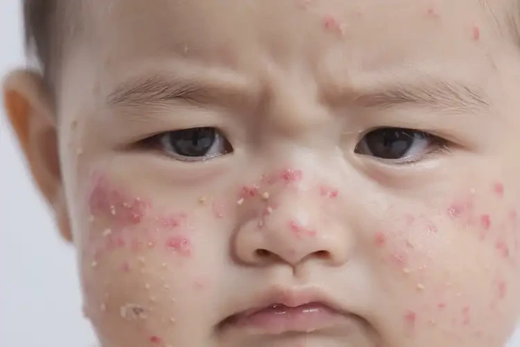 嬰幼兒臉上有濕疹不管它會自己痊愈嗎(圖4)