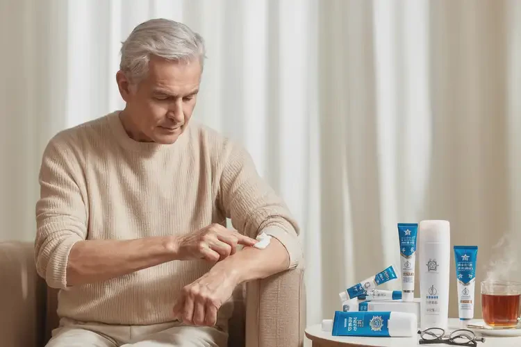 老年人手臂上容易起濕疹能徹底自愈嗎(圖3)
