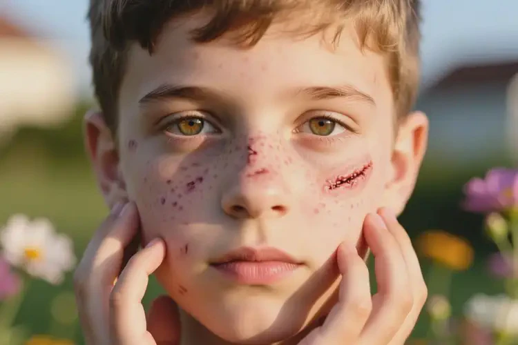 青少年臉上偶爾起濕疹可以徹底自愈嗎(圖3)