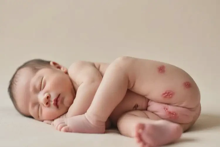 新生兒大腿上偶爾起濕疹可不可以徹底自愈(圖3)