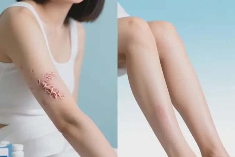 女人四肢起濕疹不管它會(huì)自己痊愈嗎(圖1)