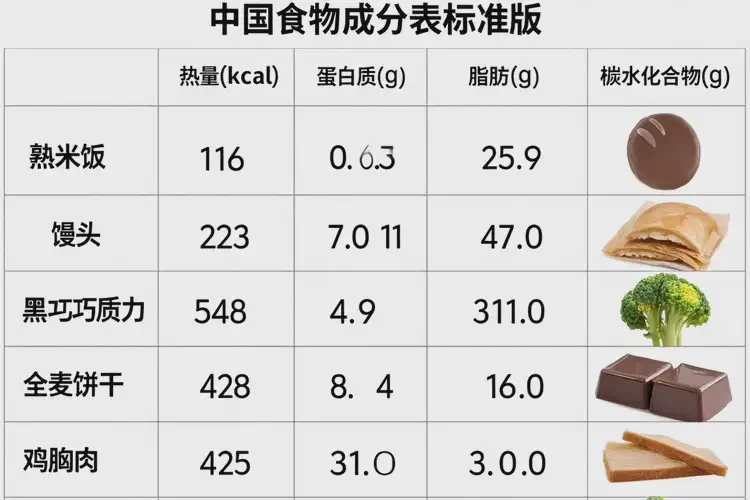 60克2822千焦相当于多少食物(图2)